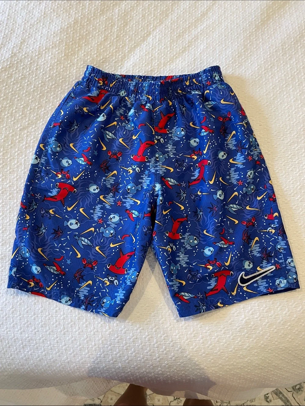 Nike Boys' Blue Swim Trunks